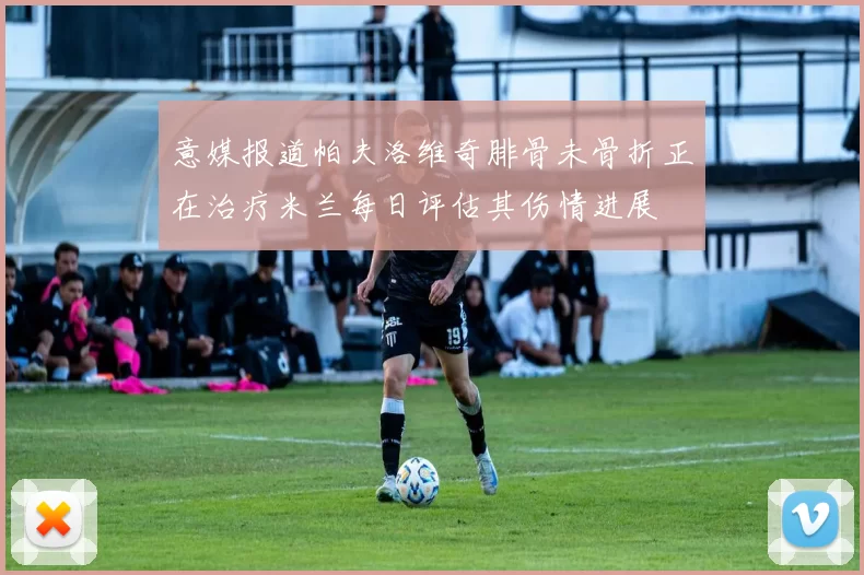 意媒报道帕夫洛维奇腓骨未骨折正在治疗米兰每日评估其伤情进展